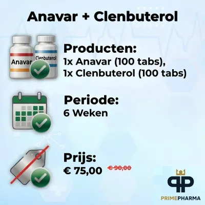 Anavar + Clenbuterol - Vrouwen
