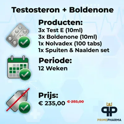 Test E + Boldenone - Cycle