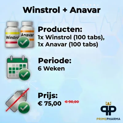 Winstrol + Anavar - Vrouwen